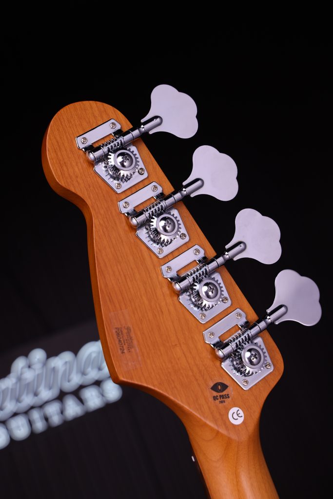 Patina Guitars Ppb3 Lpb 1s Ht Rw - Lake Placid Blue - Basse Électrique Solid Body - Variation 4