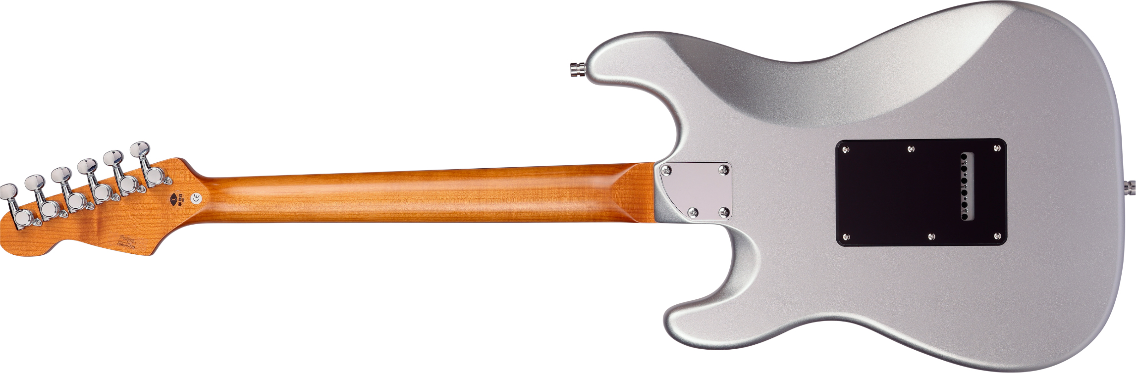 Patina Guitars Ps4 Sv Hss Trem Rw - Silver - Guitare Électrique Forme Str - Variation 1