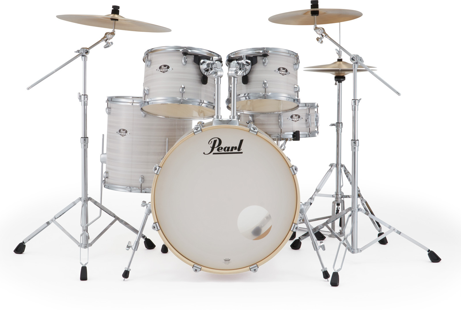 Pearl Export Standard 22'' - 5 FÛts - Slipstream White - Batterie Acoustique Standard - Main picture