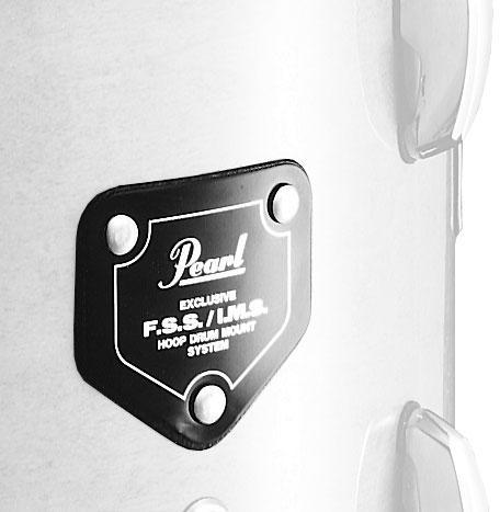 Visserie batterie Pearl GK90 Masquing Plate for BT3