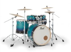Batterie acoustique rock Pearl Decade Maple Stage 22 - Azure Daybreak - 5 fûts - Azure daybreak