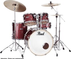 Batterie acoustique standard Pearl Export Standard 22 - Black Cherry Glitter