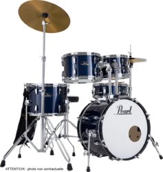 Batterie acoustique junior Pearl Roadshow Junior 18'' - 5 fûts - Royal blue metallic