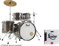 Roadshow Rock 22 + Pack Sabian Solar - Bronze Metallic
