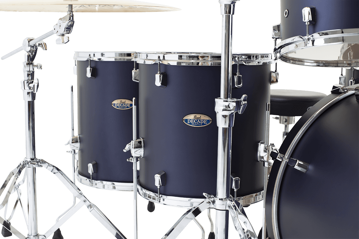 Pearl Decade Maple Hyper Rock Studio 22 Ultramarine Velvet - Ultramarine Velvet - Batterie Acoustique Rock - Variation 3