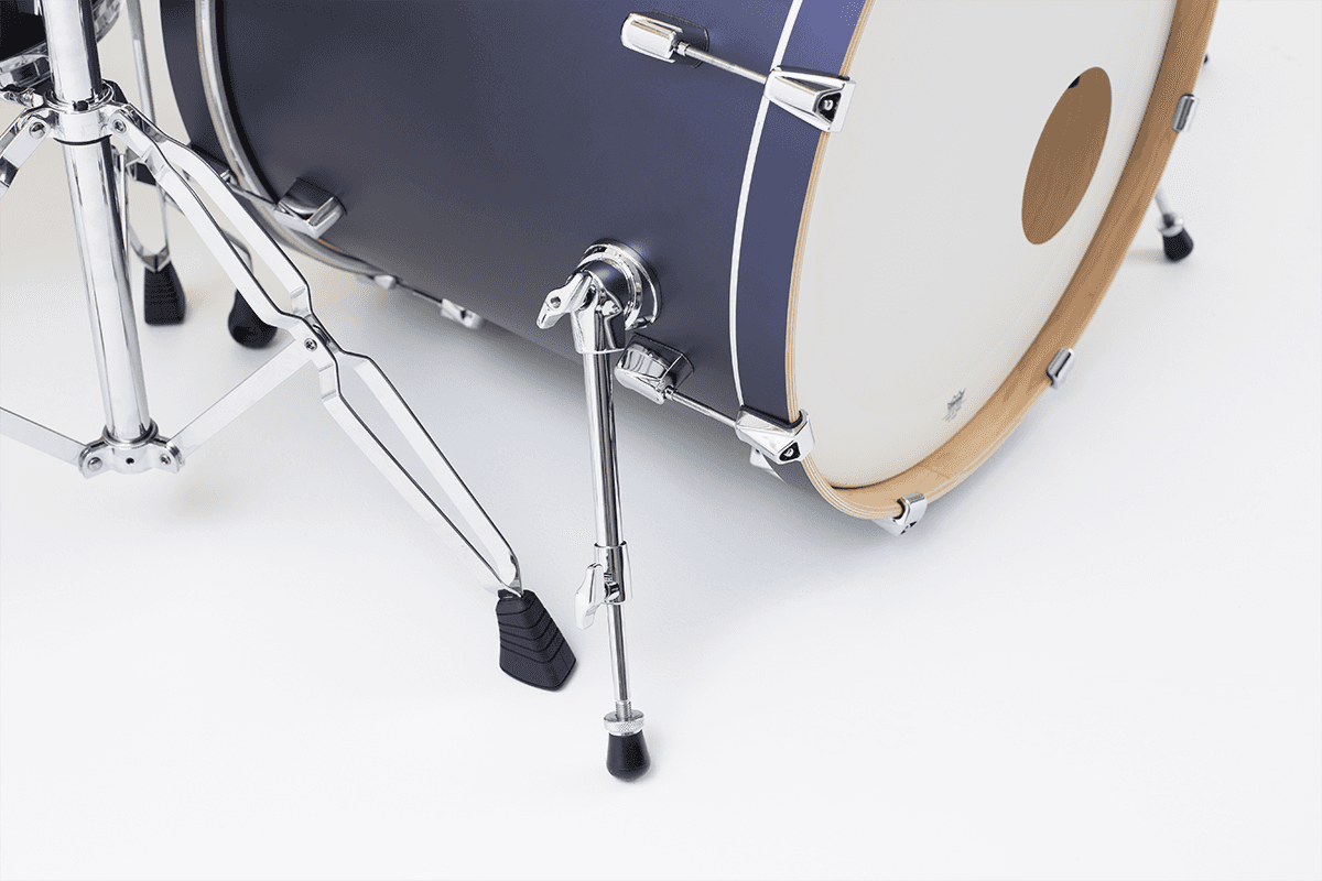 Pearl Decade Maple Hyper Rock Studio 22 Ultramarine Velvet - Ultramarine Velvet - Batterie Acoustique Rock - Variation 5