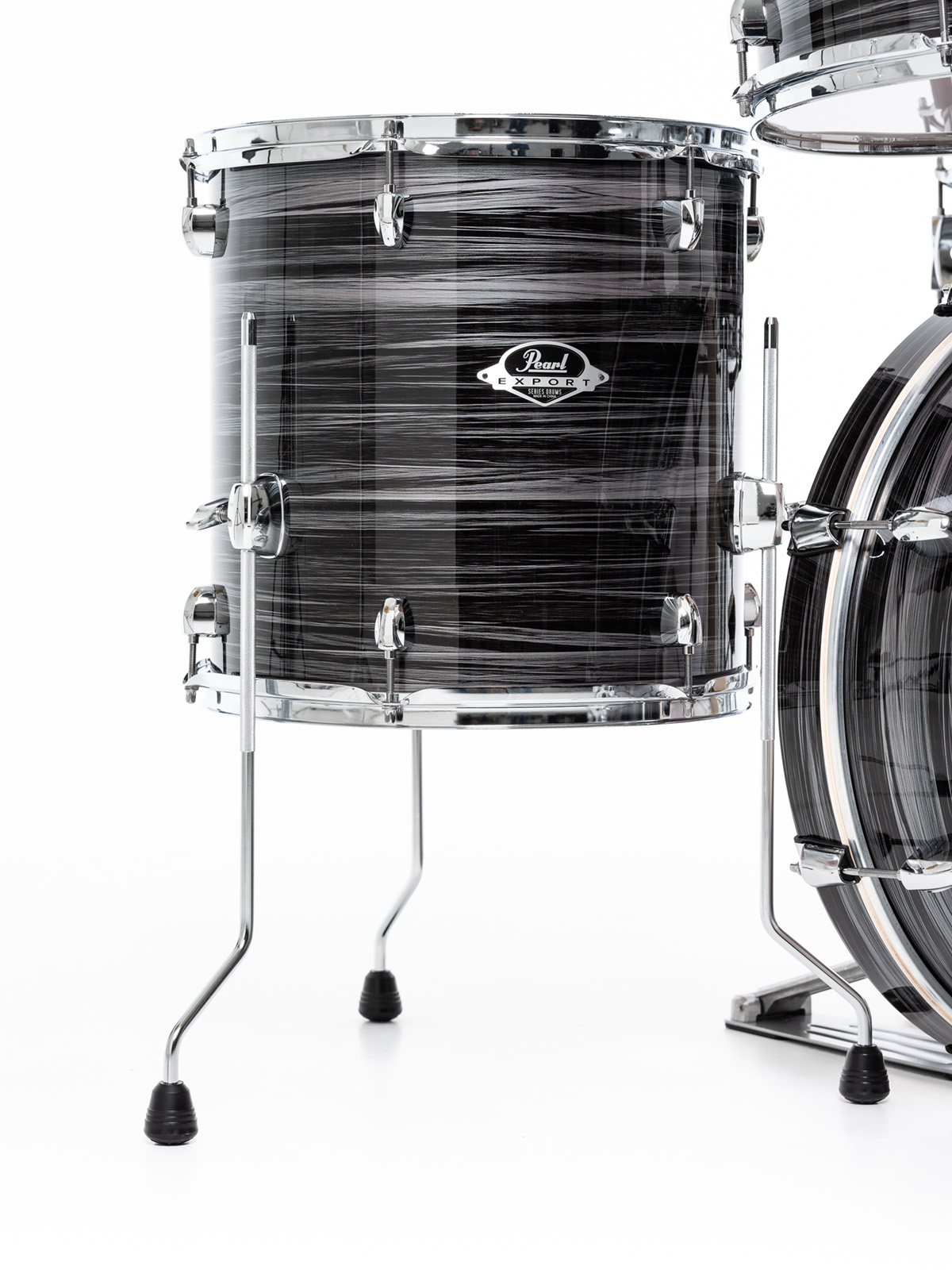 Pearl Export Fusion 20'' - 5 FÛts - Graphite Silver Twist - Batterie Acoustique Fusion - Variation 6