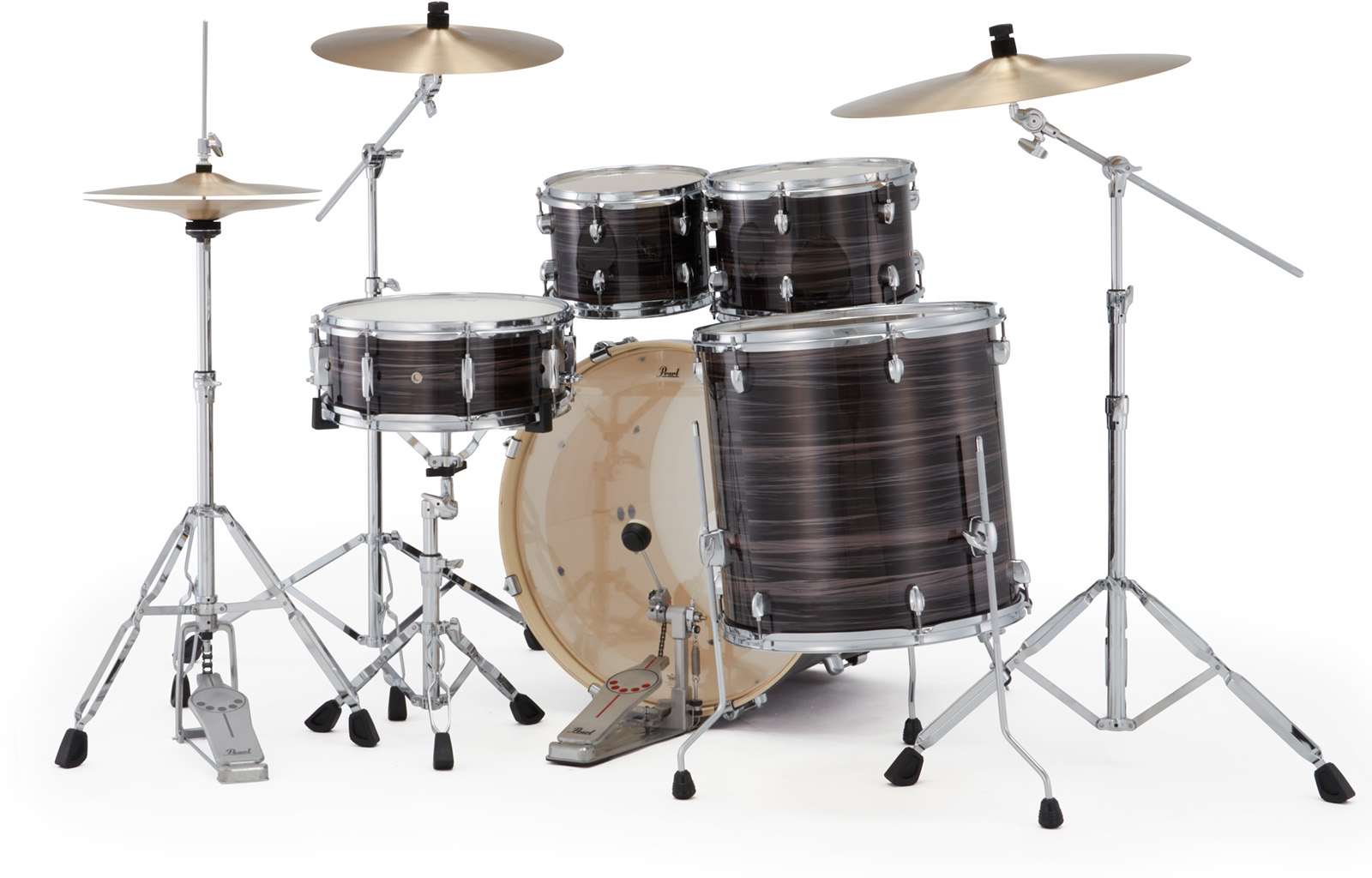 Pearl Export Rock 22'' - 5 FÛts - Metallic Amethyst Twist - Batterie Acoustique Fusion - Variation 2