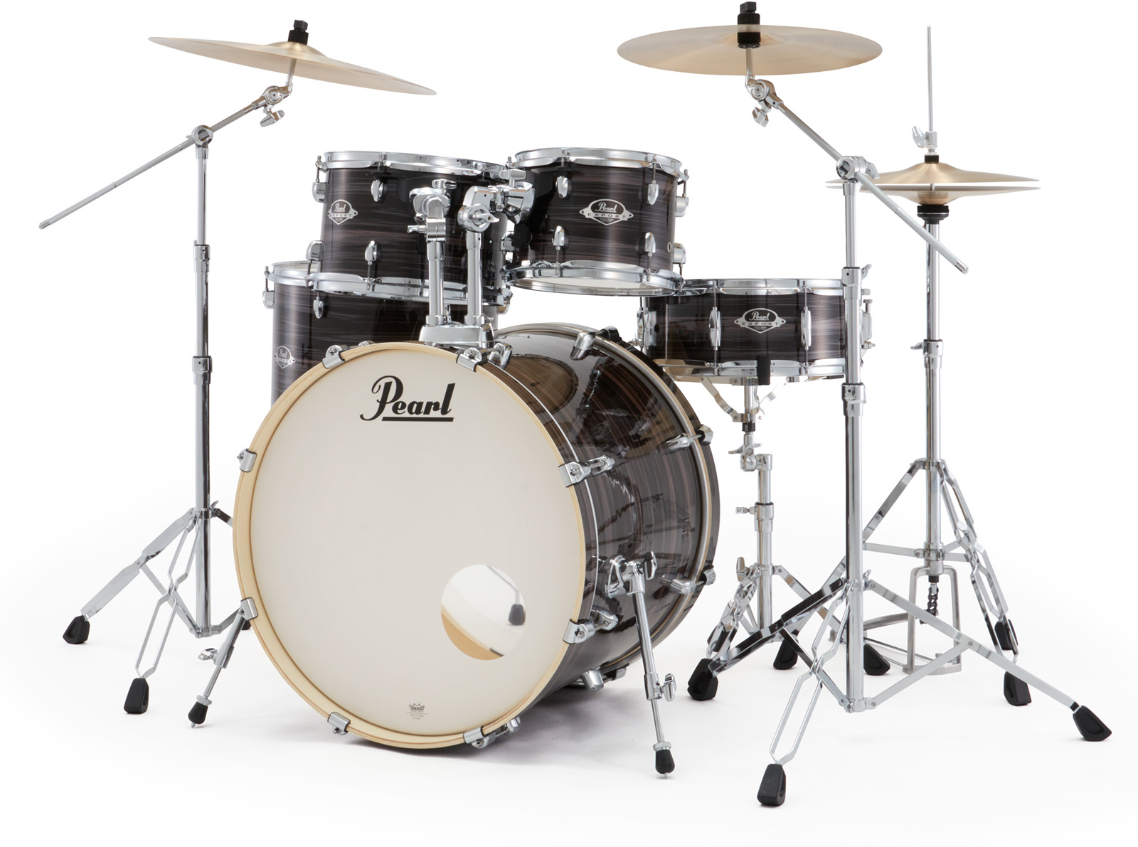 Pearl Export Rock 22'' - 5 FÛts - Metallic Amethyst Twist - Batterie Acoustique Fusion - Variation 1