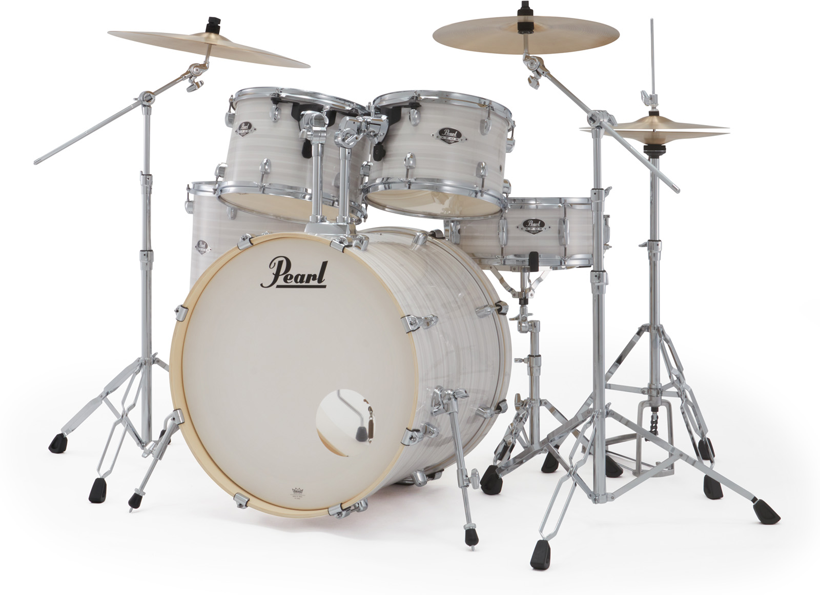 Pearl Export Standard 22'' - 5 FÛts - Slipstream White - Batterie Acoustique Standard - Variation 2