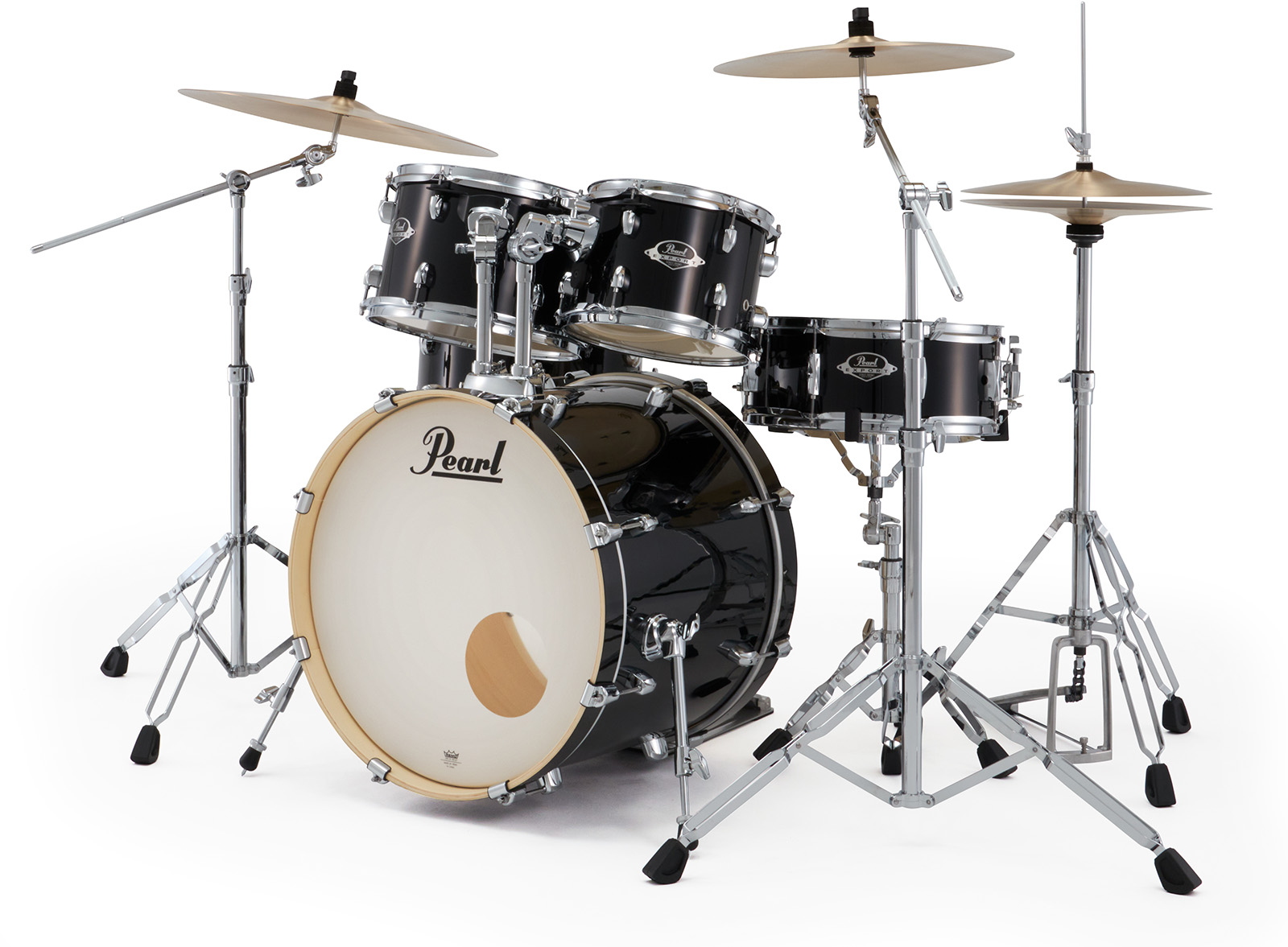 Pearl Exx705nbrc-31 Export Fusion 20 - Jet Black - Batterie Acoustique Fusion - Variation 1