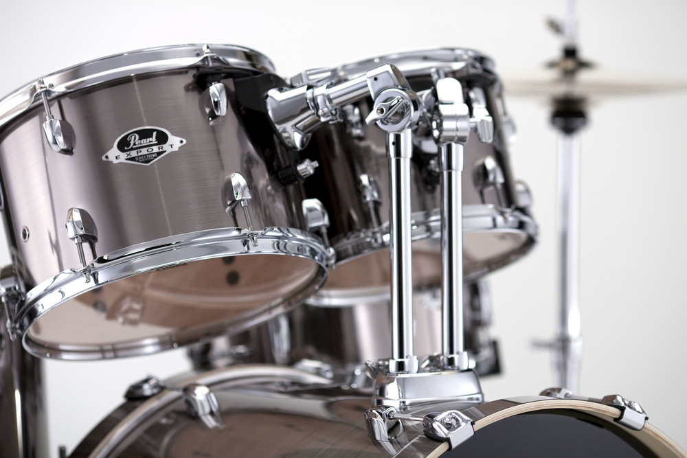 Pearl Exx725c21 Export Standard 22 - 5 FÛts - Smokey Chrome - Batterie Acoustique Standard - Variation 2