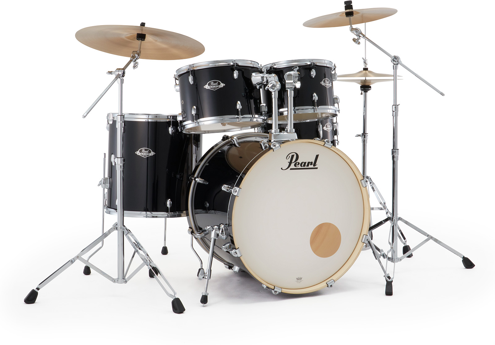 Pearl Exx725nbrc-31 Export Standard 22 - Jet Black - Batterie Acoustique Standard - Variation 1