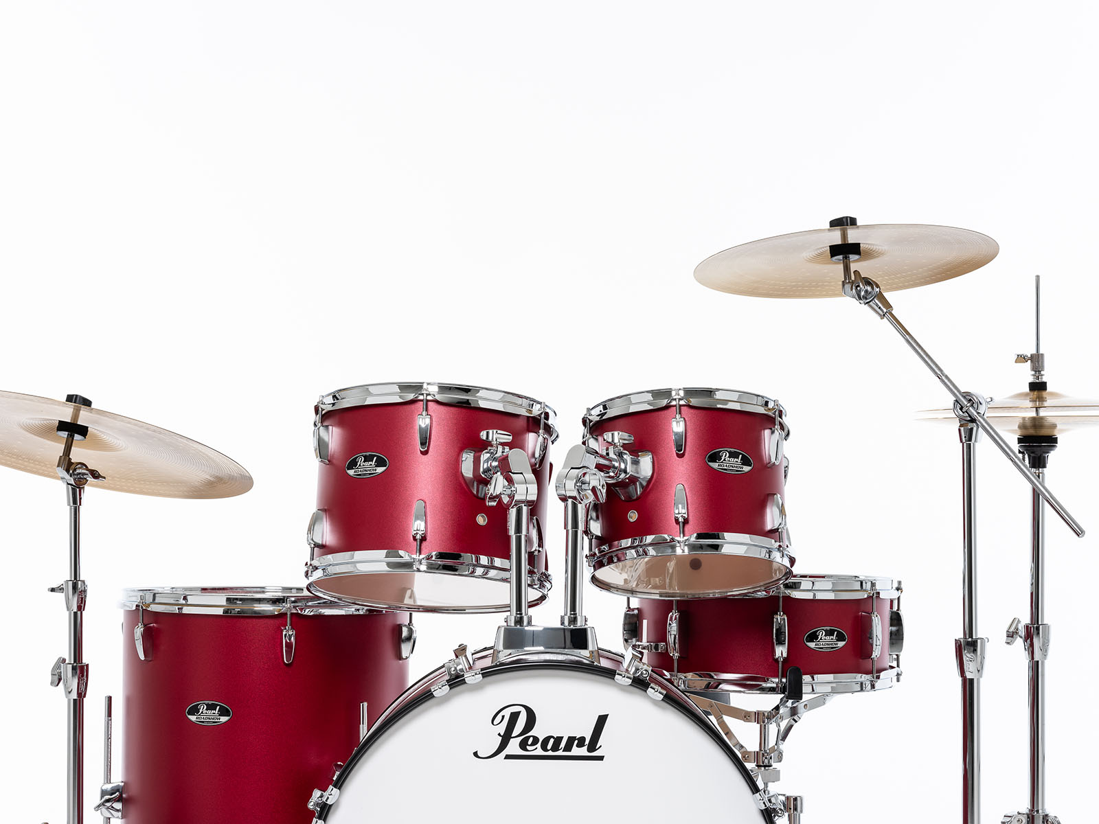Pearl Roadshow Fusion 20 + Pack Solar Sabian Matte Red - Batterie Acoustique Fusion - Variation 4
