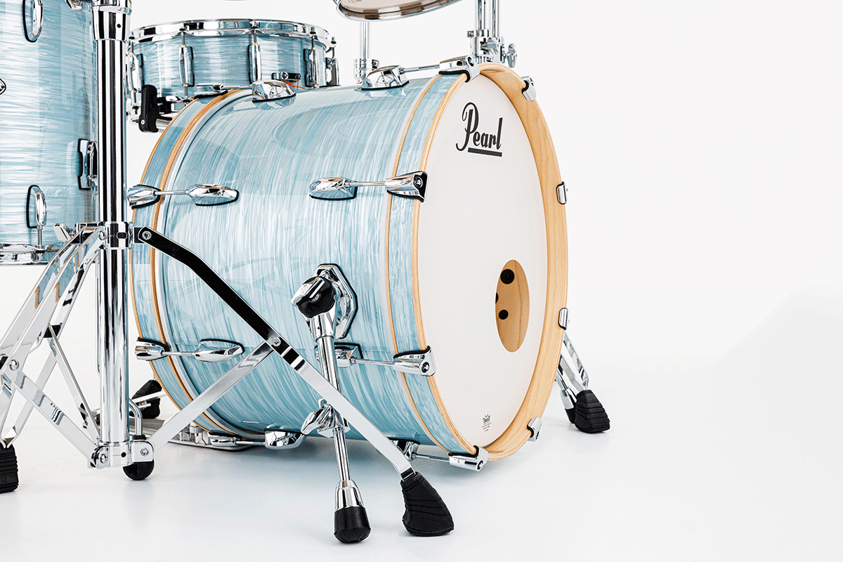 Pearl Pmx904xpc-414 Fusion 20 Pouces - 4 FÛts - Ice Blue Oyster - Batterie Acoustique Fusion - Variation 2