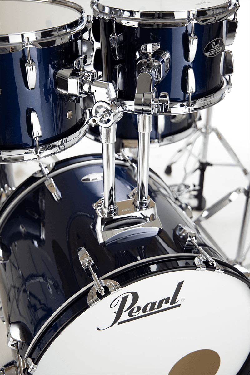 Pearl Roadshow Fusion 20 + B-50 + Ride 20 - 5 FÛts - Royal Blue Metallic - Batterie Acoustique Fusion - Variation 5