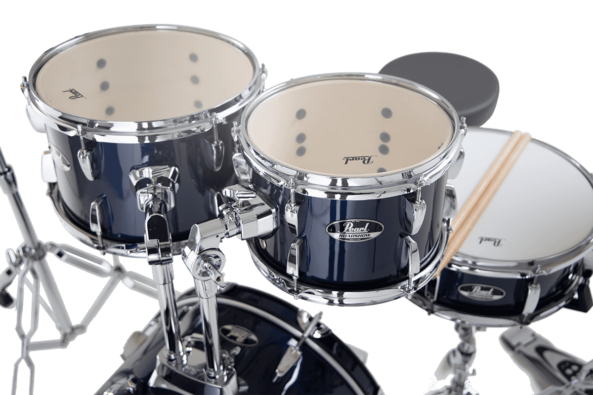 Pearl Roadshow Junior 18'' - 5 FÛts - Royal Blue Metallic - Batterie Acoustique Junior - Variation 1