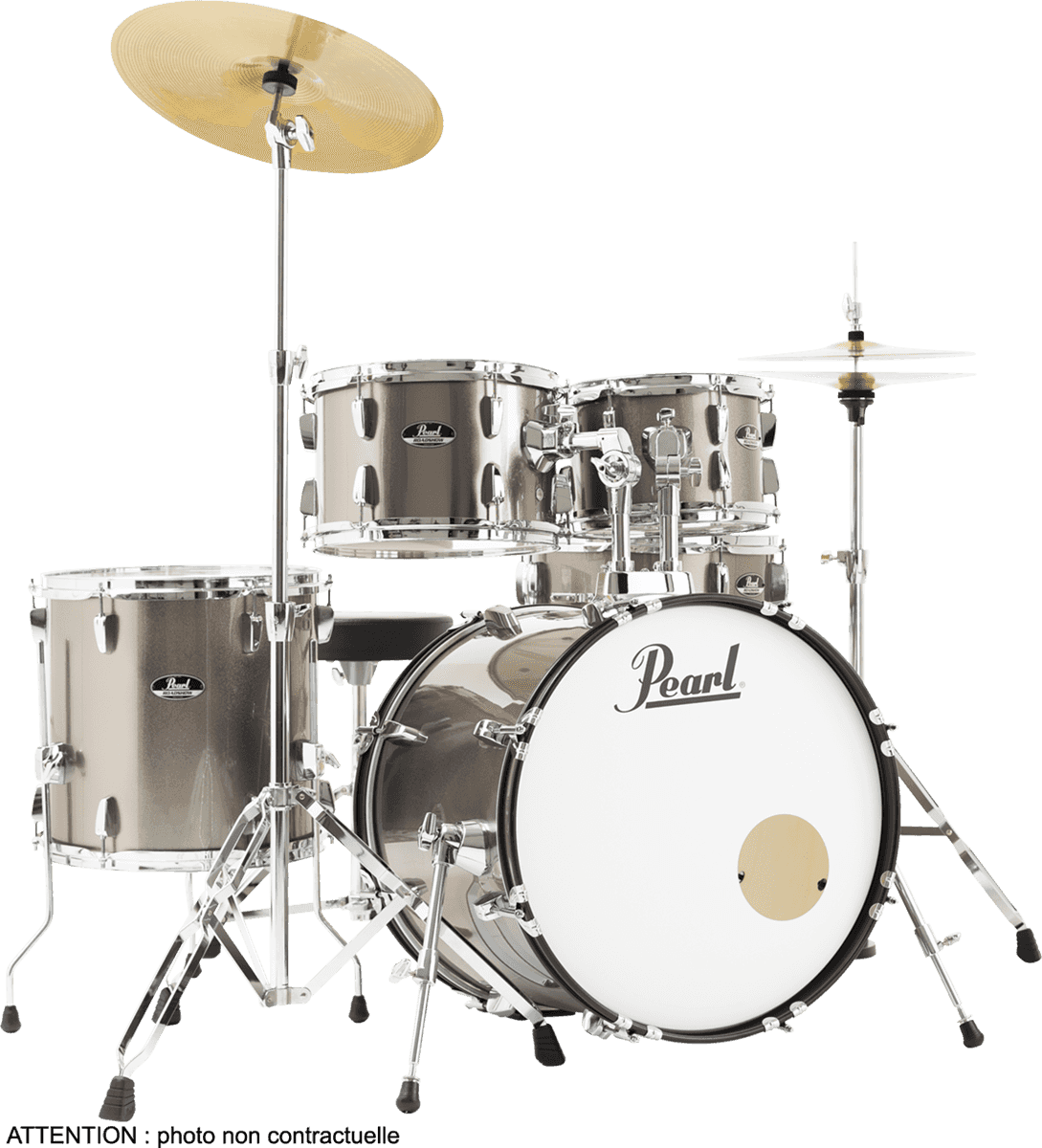Pearl Roadshow Rss505cc-707 Fusion 20 + Pack - Bronze Metallic - Batterie Acoustique Fusion - Variation 1