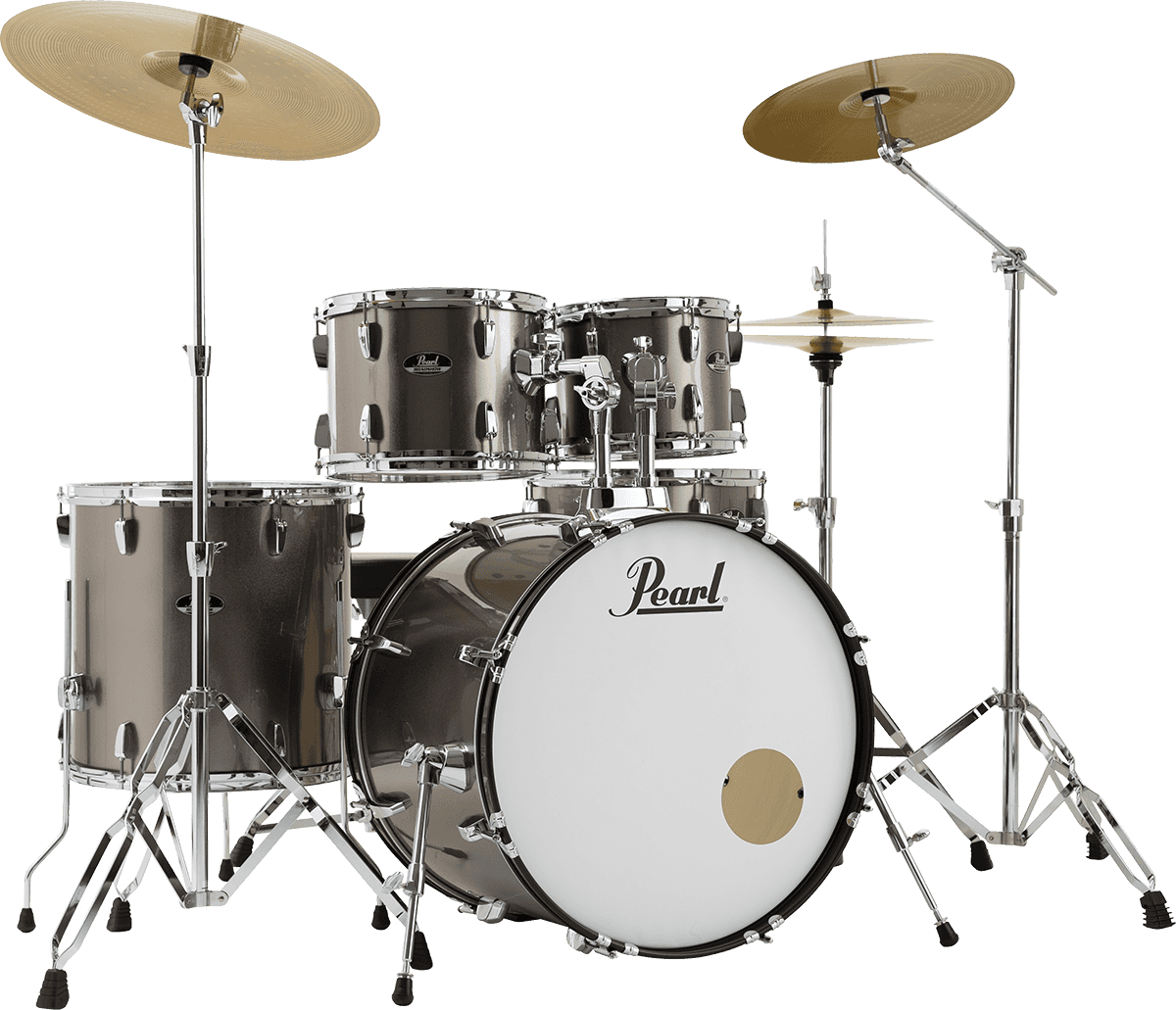 Pearl Roadshow Stage 22 + B-50 + Ride 20 Solar Bronze Metallic - Bronze Metallic - Batterie Acoustique Rock - Variation 3