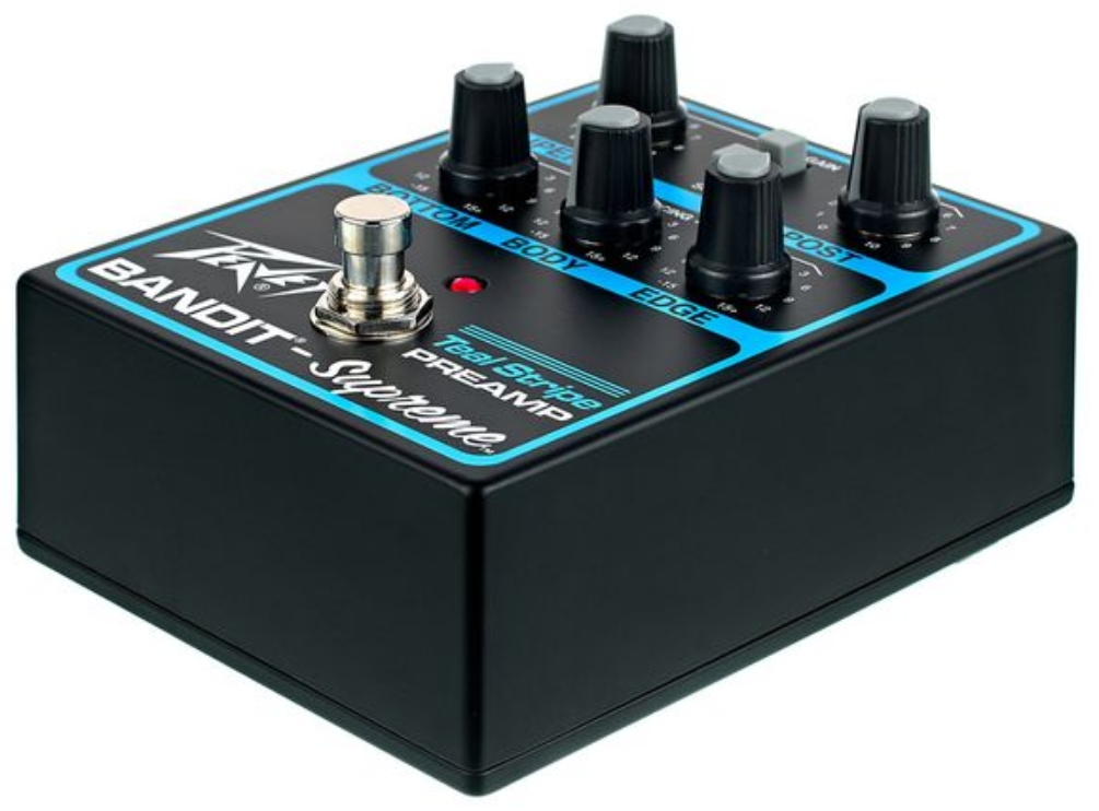 Peavey Bandit Supreme Teal Stripe Preamp Legacy - PÉdale Overdrive / Distortion / Fuzz - Variation 1