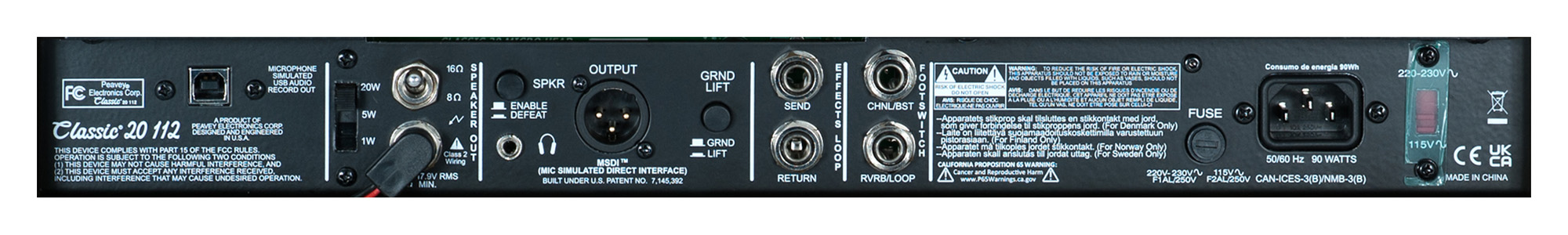 Peavey Classic 20w - Ampli Guitare Électrique Combo - Variation 3