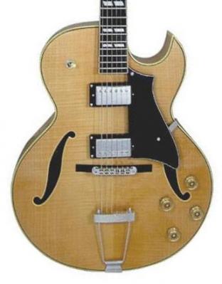 Guitare électrique 3/4 caisse & jazz Peerless Gigmaster Jazz - Natural gloss