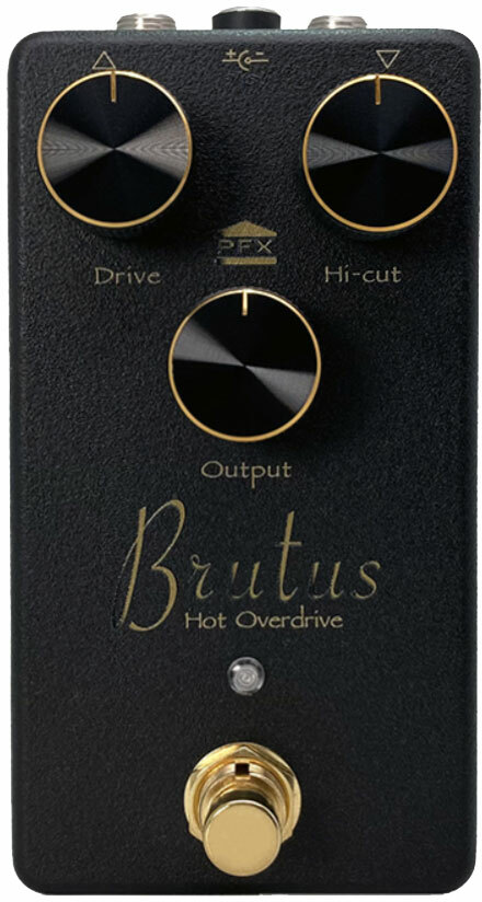 Pfx Circuits Brutus Hot Overdrive - PÉdale Overdrive / Distortion / Fuzz - Main picture