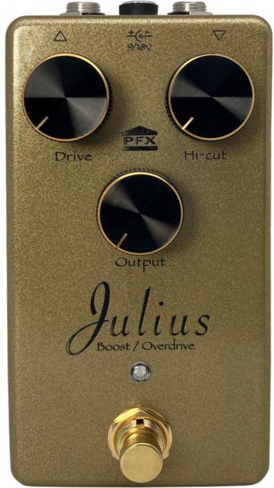 Pédale overdrive / distortion / fuzz Pfx circuits Julius Boost / Overdrive
