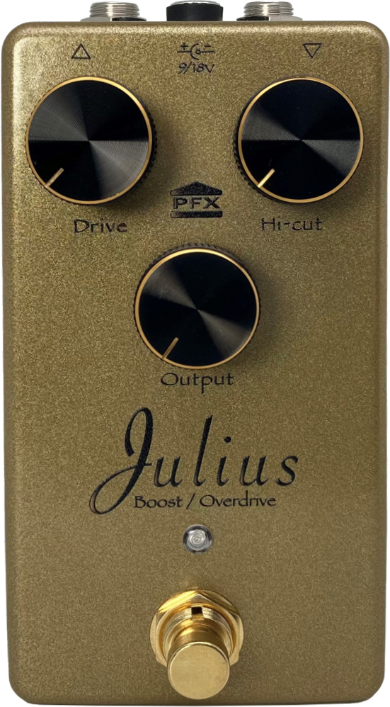 Pfx Circuits Julius Boost Overdrive - PÉdale Overdrive / Distortion / Fuzz - Main picture