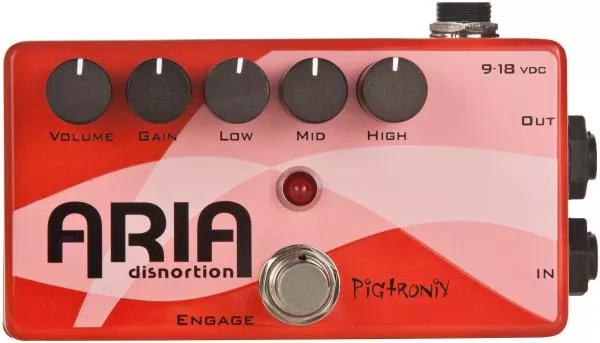 Pédale overdrive / distortion / fuzz Pigtronix Aria Overdrive