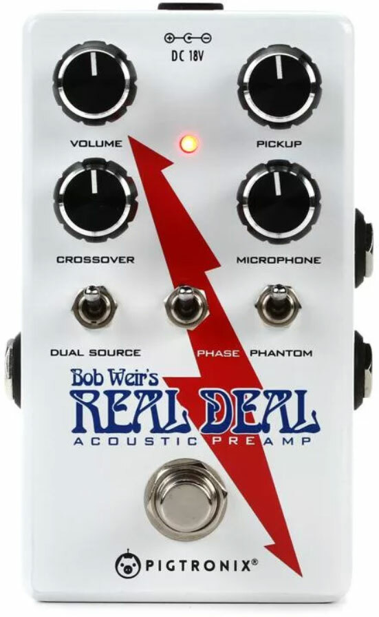 Pigtronix Bob Weir’s Real Deal Acoustic Preamp - Preampli Acoustique - Main picture