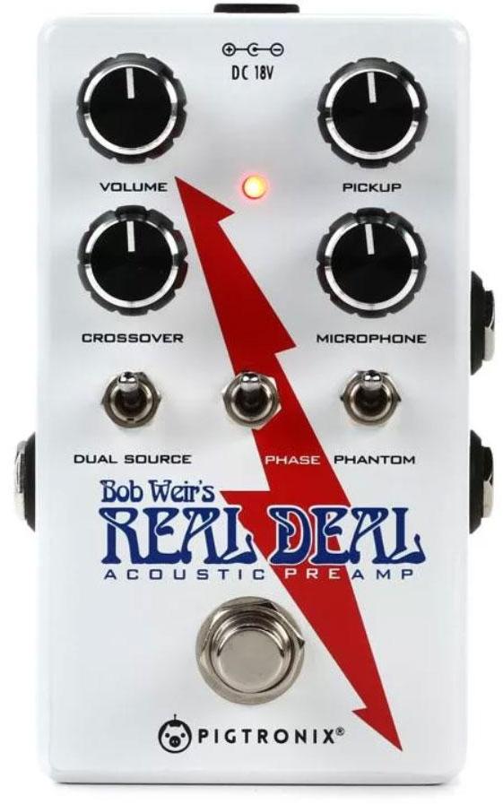 Preampli acoustique Pigtronix Bob Weir’s Real Deal Acoustic Preamp