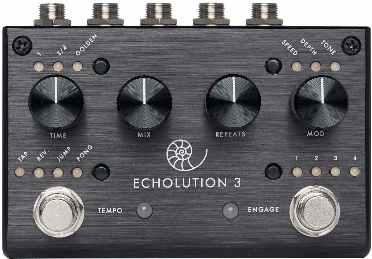 Pigtronix Echolution 3 Stereo - PÉdale Reverb / Delay / Echo - Main picture