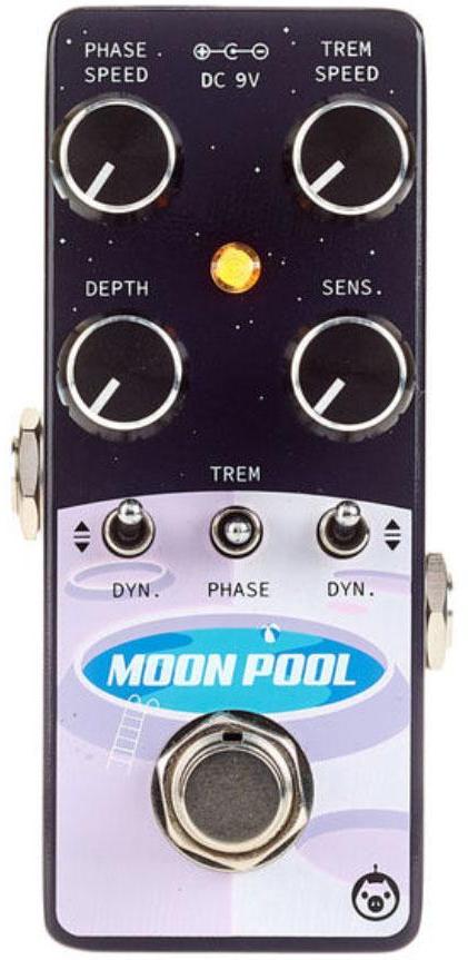 Pédale chorus / flanger / phaser / tremolo Pigtronix Moon Pool Tremvelope Phaser