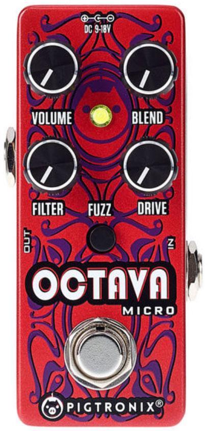 Pédale harmoniseur Pigtronix Octava Micro