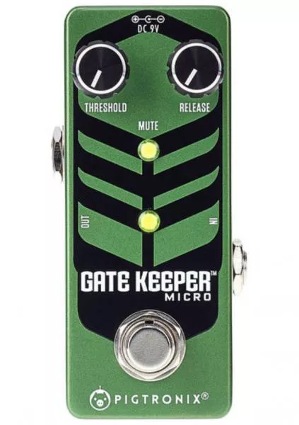 Pédale compression / sustain / noise gate  Pigtronix Gate keeper Micro