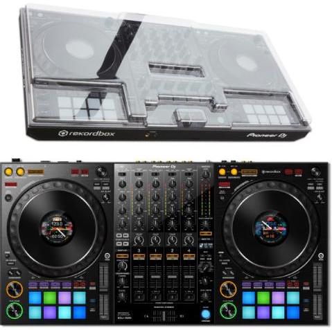 Pack dj avec housse/flight/decksaver Pioneer dj DDJ-1000 + Decksaver DDJ-1000 cover