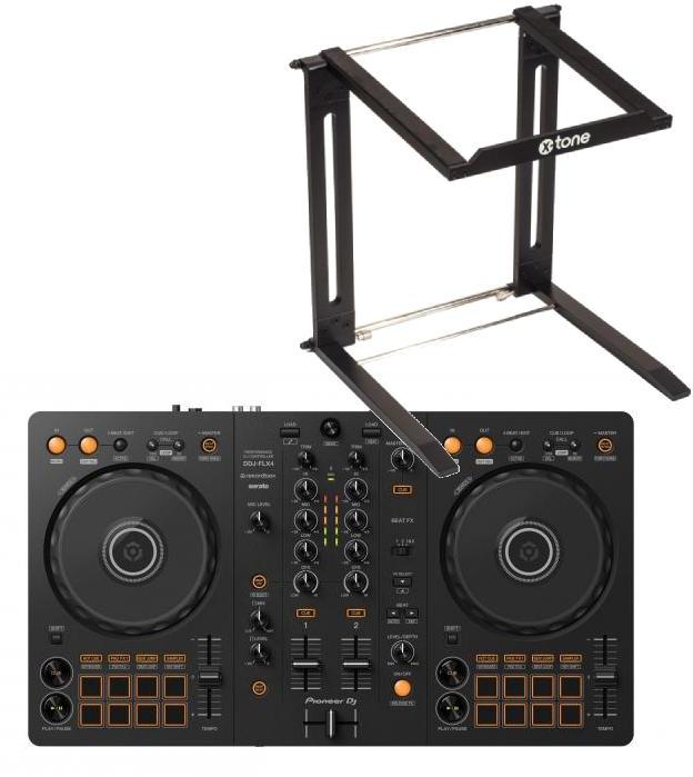 Autre pack dj  Pioneer dj DDJ-FLX4  + xh 6401 Stand DJ