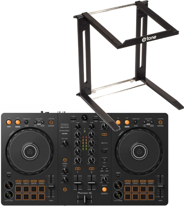 Pioneer Dj Ddj-flx4  + Xh 6401 Stand Dj - Autre Pack Dj - Main picture