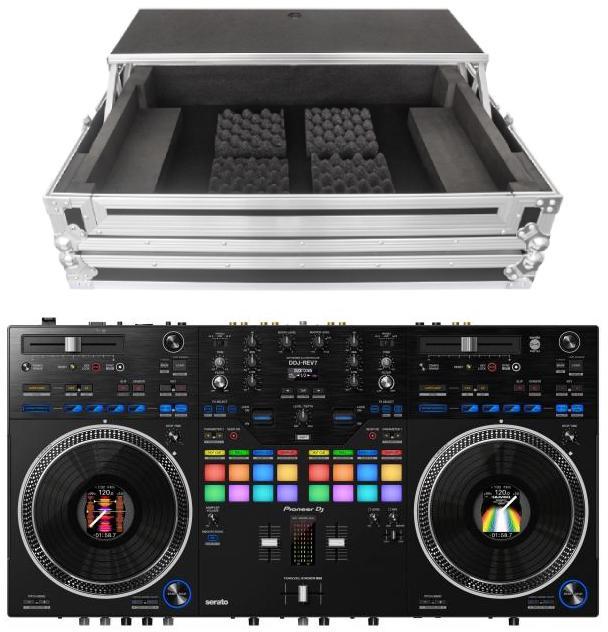 Pack dj avec housse/flight/decksaver Pioneer dj DDJ-REV7 + FC DDJ REV 7 DS