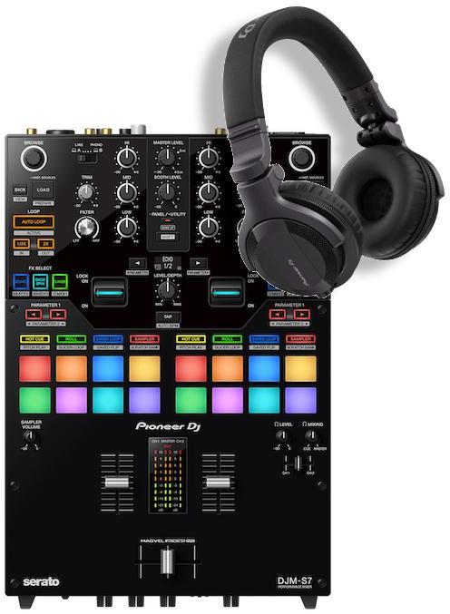 Autre pack dj Pioneer dj DJM S7 + HDJ-CUE1