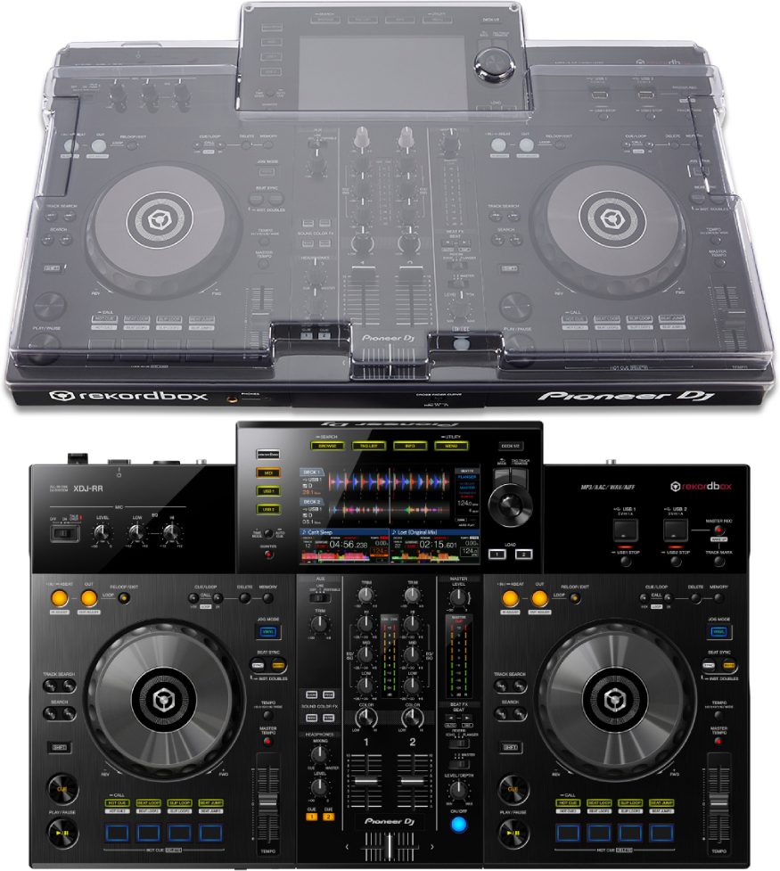 Pioneer Dj Xdj-rr + Decksaver  Xdj-rr Cover - Pack Dj Avec Housse/flight/decksaver - Main picture