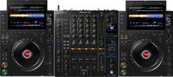 Set dj complet Pioneer dj 2 x CDJ-3000X + DJM-A9