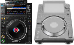 Pack dj avec housse/flight/decksaver Pioneer dj CDJ 3000 + Decksaver