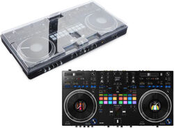 Pack dj avec housse/flight/decksaver Pioneer dj DDJ-REV7  + Pioneer DDJ-REV7 cover