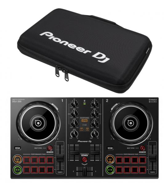 Pioneer dj DDJ-200 + DJC-200 BAG Case/flight/decksaver