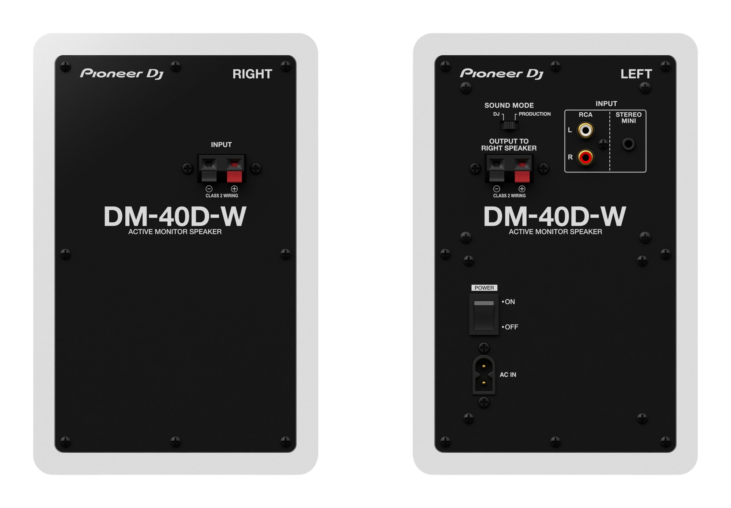 Pioneer Dj Dm-40d-w - Enceinte Monitoring Active - Variation 2