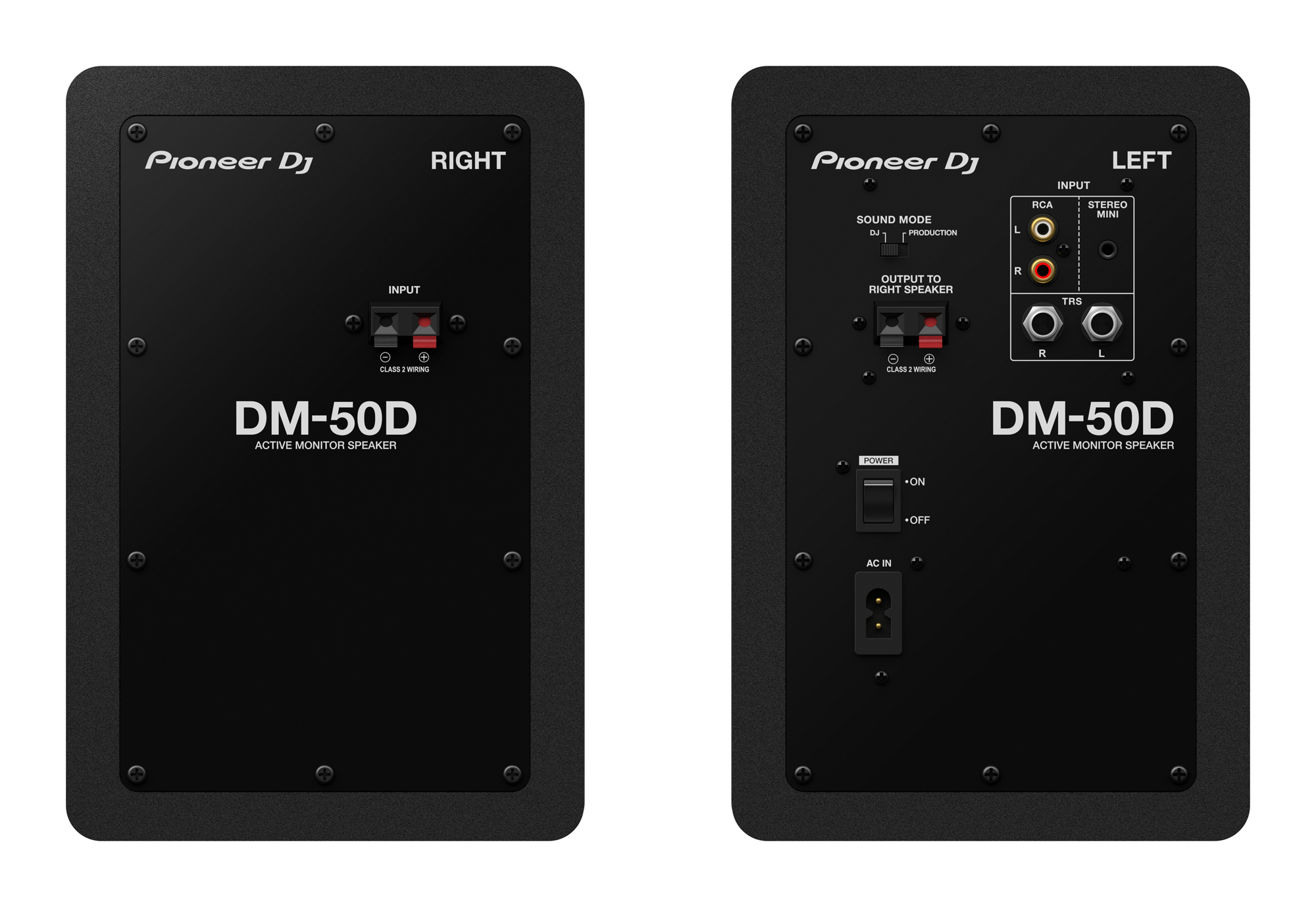 Pioneer Dj Dm-50d - La Paire - Enceinte Monitoring Active - Variation 1