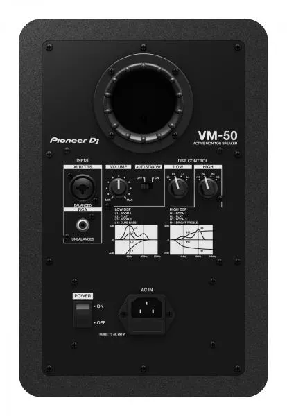 Enceinte monitoring active Pioneer dj VM-50 - la pièce