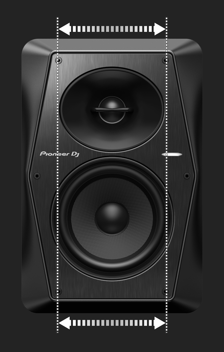 Pioneer Dj Vm-50 - La PiÈce - Enceinte Monitoring Active - Variation 1